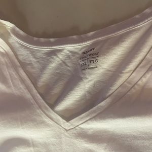 Old navy white T XXL